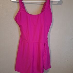 Vibrant Pink Sleeveless Dress